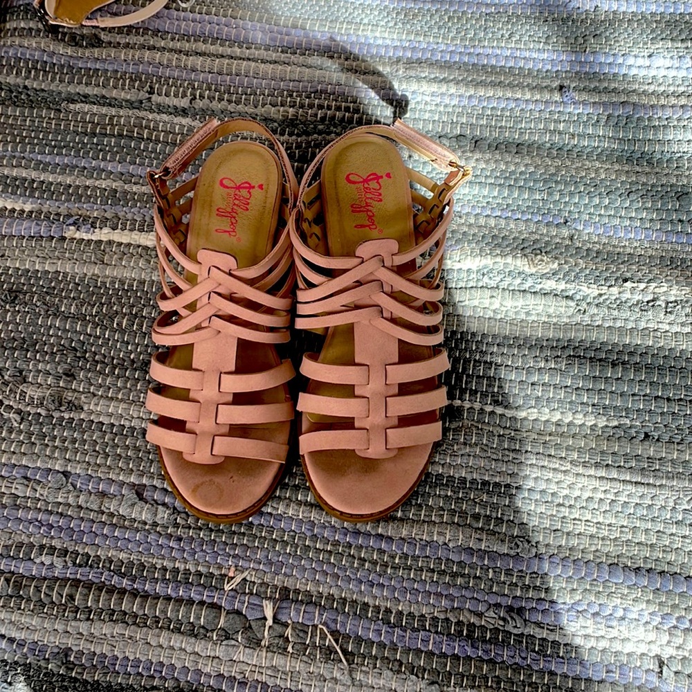 Blush pink heels